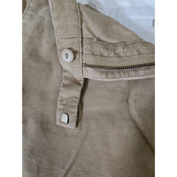 Loft Women's Camel Corduroy Pants Size 12 Wide Leg Marisa Ann Taylor - Picture 7 of 12